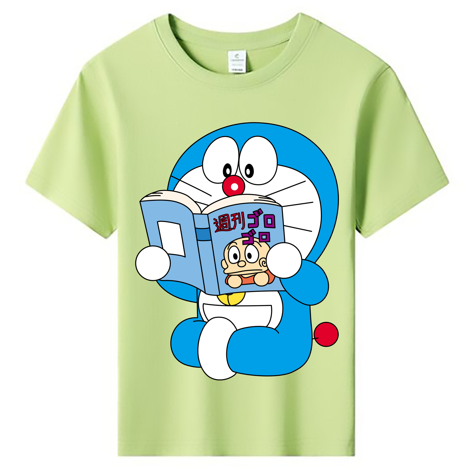 （画像用） ドラえもん Doraemon 綿100％キッズTシャツ（フロントプリント）
